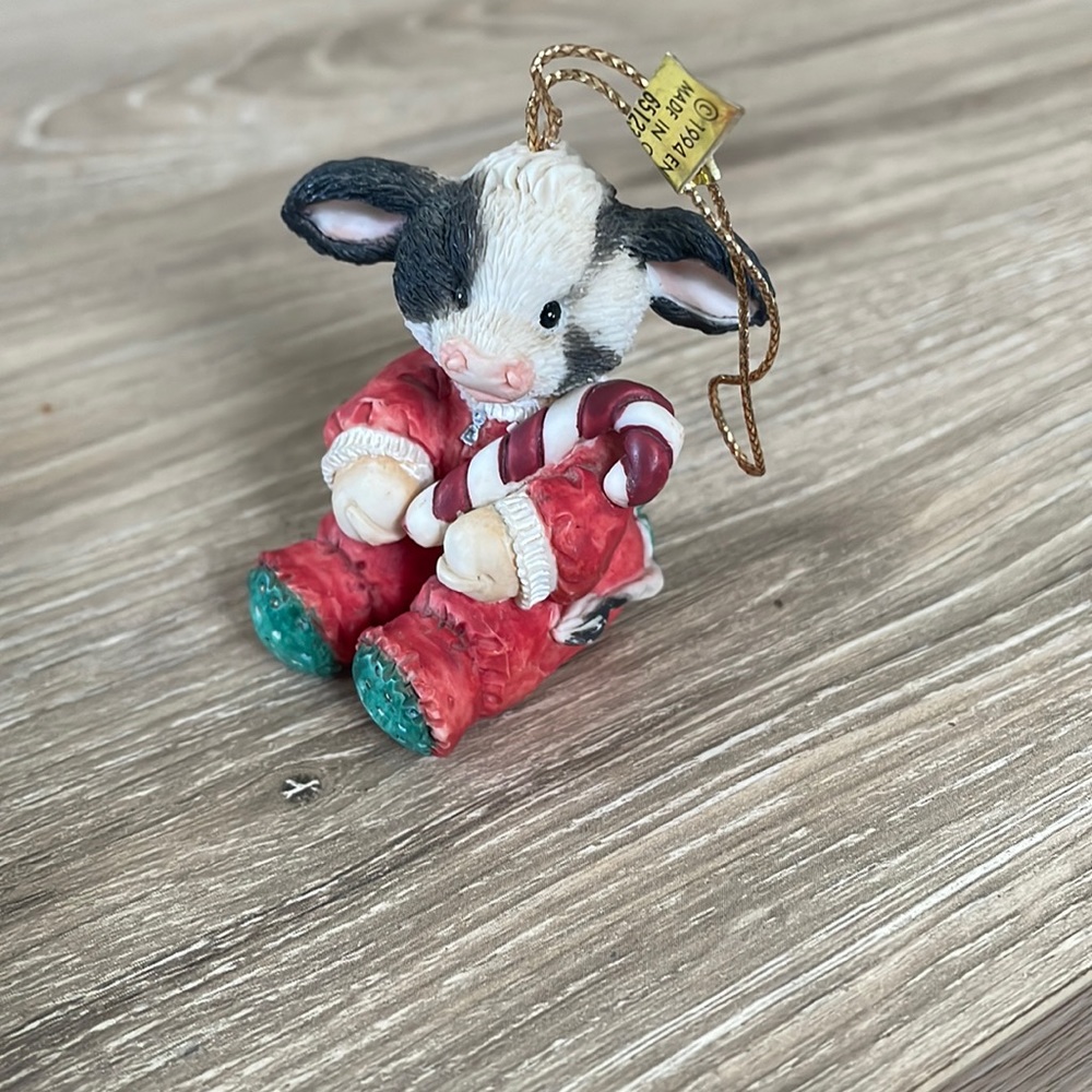 Mary’s moo moo’s ornament